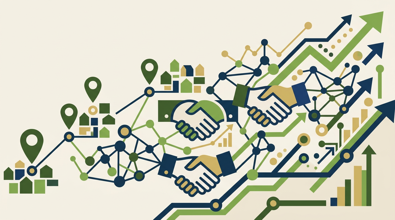 Illustration for: Community Engagement Command Center™: foresight, goal themes, and planning outreach before demand peaks