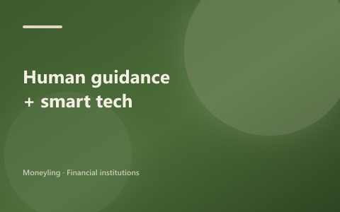 Illustration for: Balancing human guidance and AI in your financial wellness tech stack