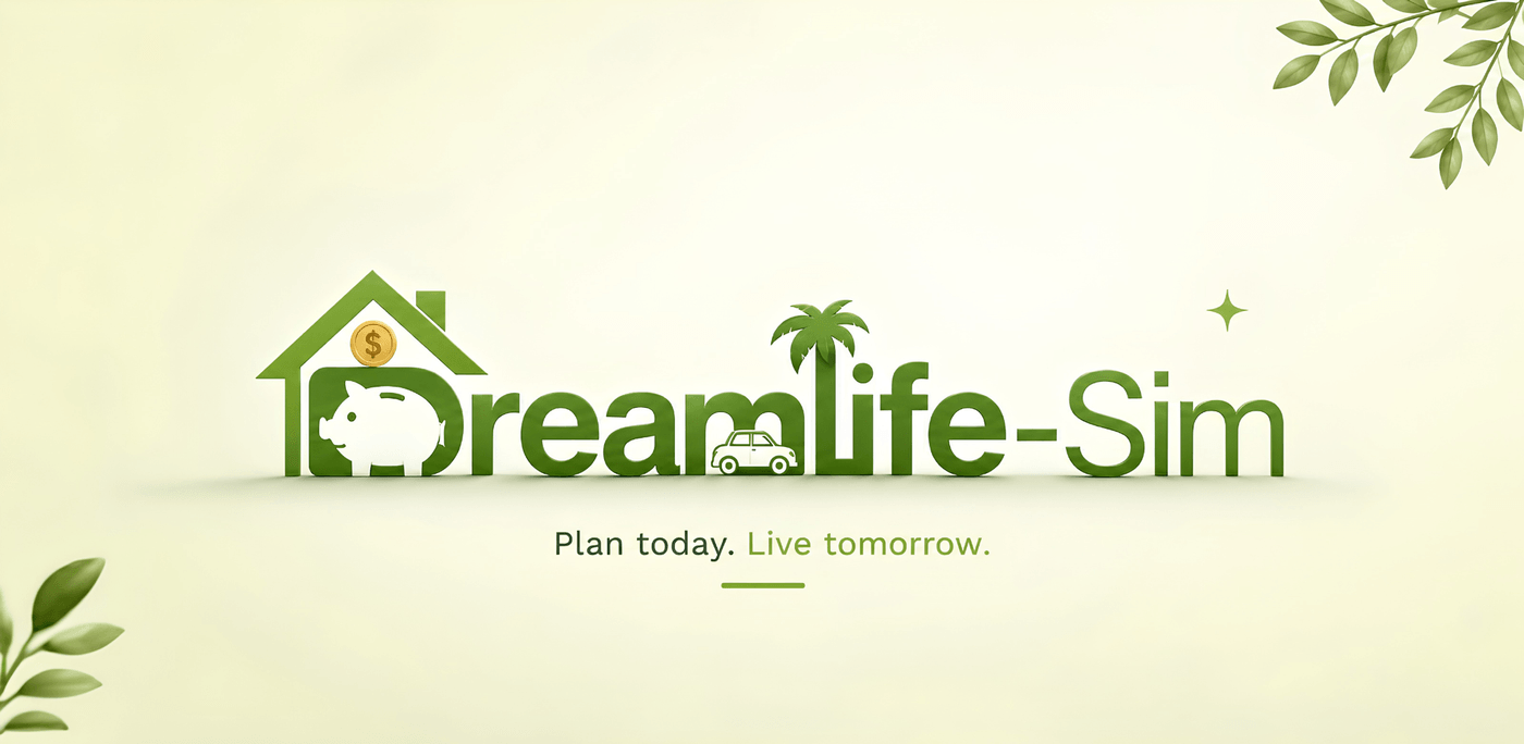 Dreamlife-Sim™ — Plan today. Live tomorrow.